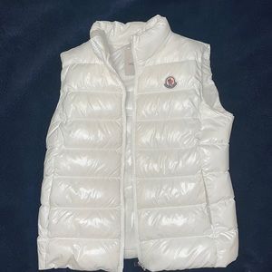 Moncler Ghany White Vest